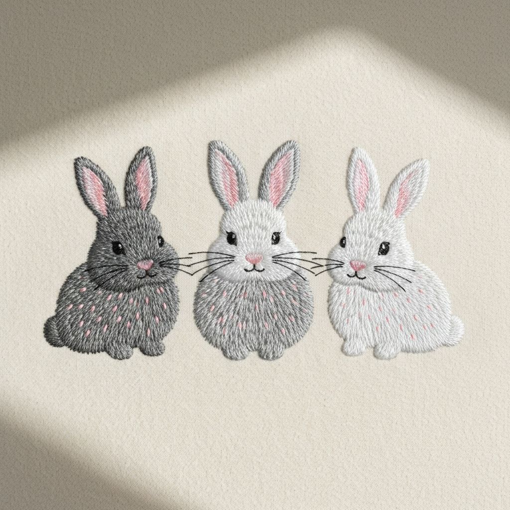 Bunny Family Portrait